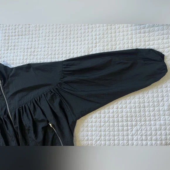Free People Balloon Bomber Jacket women black Size XS - Picture 9 of 15